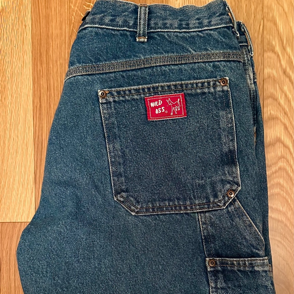 Authentic "Wild Ass" Logging Jeans for Men - Size 40x32 (Made in Canada)